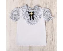 блузка детская Ladies Fashion, модель 2036 white лето
