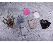 перчатки детские КОРОЛЕВА, модель C28 ангора двойная зима