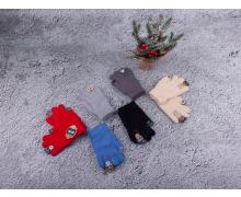 перчатки детские КОРОЛЕВА, модель E19 двойные зима