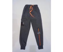 штаны спорт подросток Malibu2, модель 016 d.grey демисезон