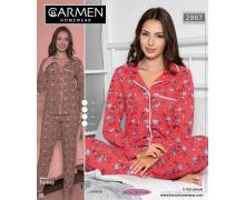 пижама женская Romeo life, модель 2987 red зима