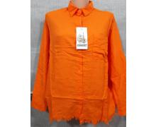 рубашка женская Just Make, модель F58 orange демисезон