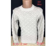 свитер детский Надийка, модель 001 white (8-12) зима