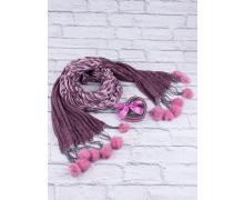 платок женский Ashma, модель R1890 розовый демисезон