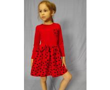 платье детская БЭМБИ, модель B109 red демисезон