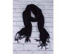 шарф женский Ashma, модель LFN091 черный демисезон