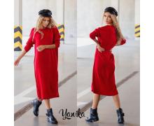 платье женский Yanika, модель 7087 red демисезон