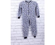 пижама детская Serenad, модель S006 grey зима