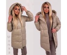 куртка женская Monika, модель 9108 (42-48) beige зима