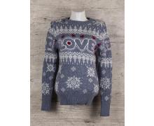 свитер женский Flora, модель B4745 l.blue зима