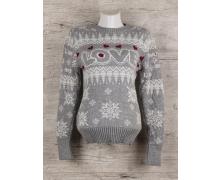 свитер женский Flora, модель B4764 l.grey зима