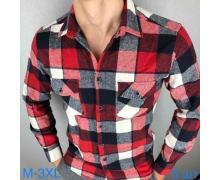 Рубашка мужская Надийка, модель R01-34 d.blue зима