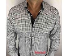 рубашка мужская Надийка, модель R01-20 white демисезон