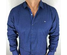рубашка мужская Надийка, модель R01-21 blue демисезон
