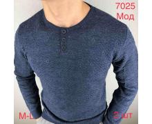 свитер мужской Надийка, модель 7025 d.blue зима