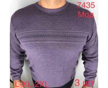 свитер мужской Надийка, модель 7435 purple зима