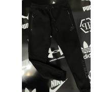 штаны спорт мужские Alex Clothes, модель A2421 black зима