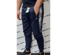 штаны спорт мужские Clothes opt, модель 9659 blue зима