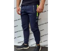 штаны спорт мужские Clothes opt, модель 9696 blue зима