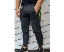 штаны спорт мужские Clothes opt, модель 9696 grey зима