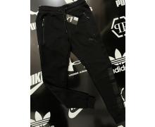 штаны спорт мужские Alex Clothes, модель A2586 black зима