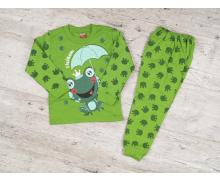пижама детская OL, модель 301021 green демисезон