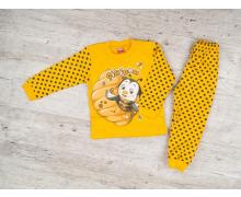 пижама детская OL, модель 301022 yellow демисезон