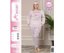 пижама женская Romeo life, модель 30104 розовый батал демисезон