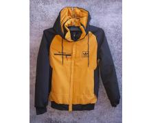 куртка мужская BLD, модель 55 black-yellow демисезон