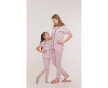 пижама детская BORFY, модель B359 pink лето