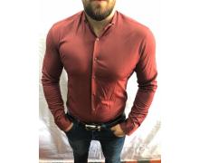 рубашка мужская Yulichka, модель 3185 хаки демисезон