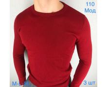 свитер мужской Надийка, модель 110 red демисезон