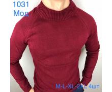 свитер мужской Надийка, модель 1031 red зима