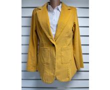 пиджак женский BASE, модель A8018 yellow демисезон