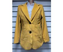 пиджак женский BASE, модель A8025 yellow демисезон