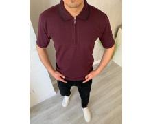 Футболка мужская Nik, модель Polo S2834 wine лето