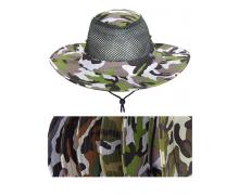 шляпа мужская КОРОЛЕВА, модель 25-02 mix лето