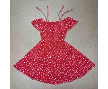Платье детская Wikki, модель Q001-12 red лето