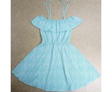 Платье детская Wikki, модель Q001-17 l.green лето