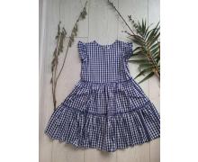 Платье детская Wikki, модель Q002-2 blue лето