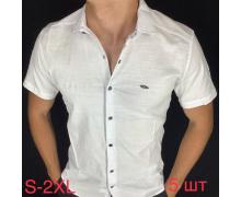 рубашка мужская Надийка, модель Y1717 white лето