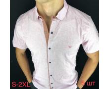 рубашка мужская Надийка, модель Y1723 powder лето
