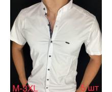 рубашка мужская Надийка, модель I1201 white лето
