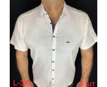 рубашка мужская Надийка, модель I1209 white лето