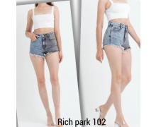 шорты женские Jeans Style, модель 102 blue-black лето