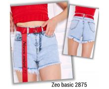 шорты женские Jeans Style, модель 2875 l.blue-old-2 лето