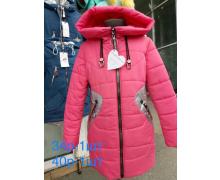 пальто детский Надийка, модель Париж розовый(34) демисезон