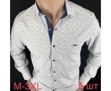 рубашка мужская Надийка, модель 1421 white-old-1 демисезон