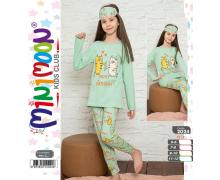пижама детская Disneyopt, модель 2024 green демисезон