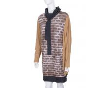 платье женский Marina, модель 39815B camel демисезон